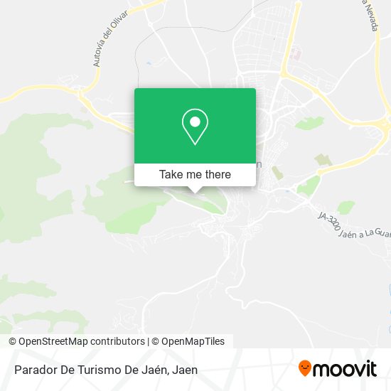 Parador De Turismo De Jaén map