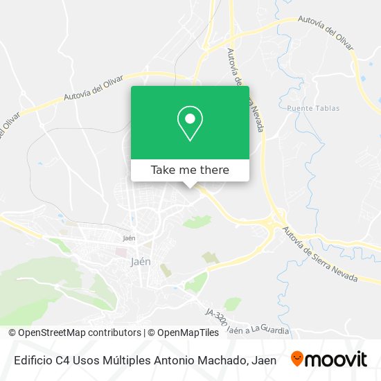 Edificio C4 Usos Múltiples Antonio Machado map