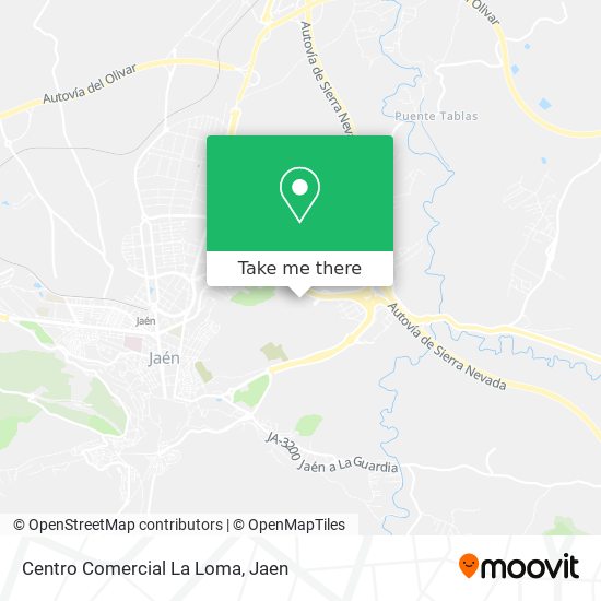 mapa Centro Comercial La Loma