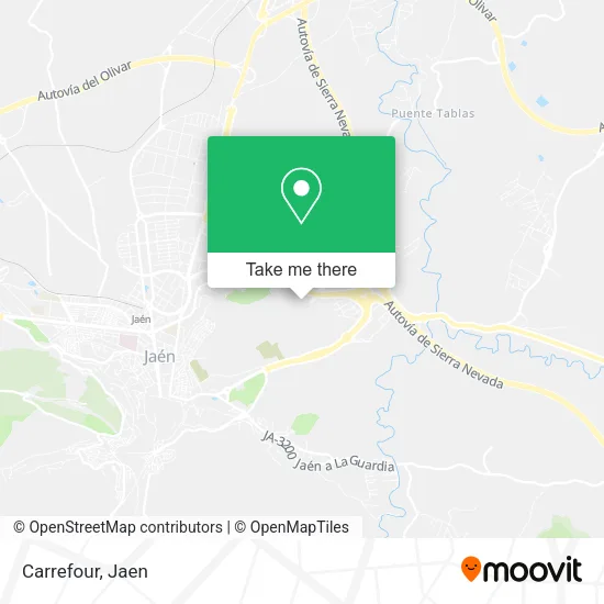 Carrefour map