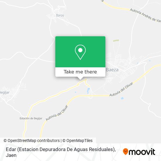 Edar (Estacion Depuradora De Aguas Residuales) map