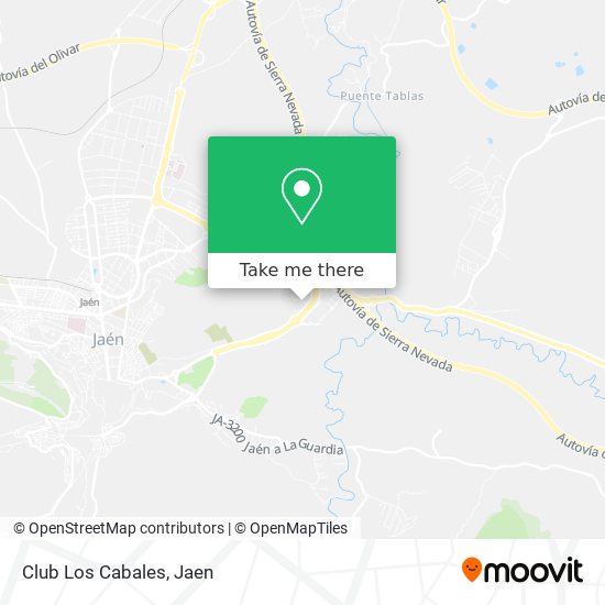 Club Los Cabales map