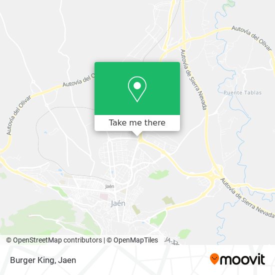 Burger King map