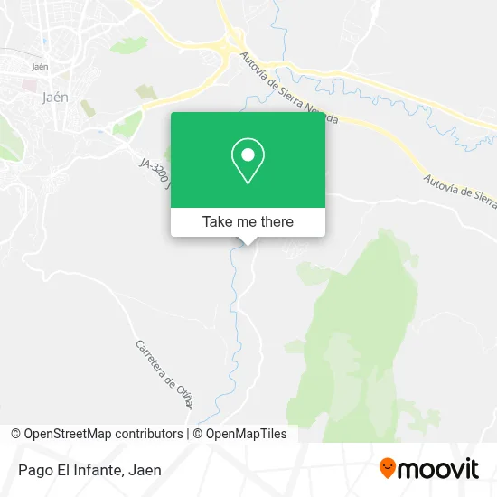 Pago El Infante map