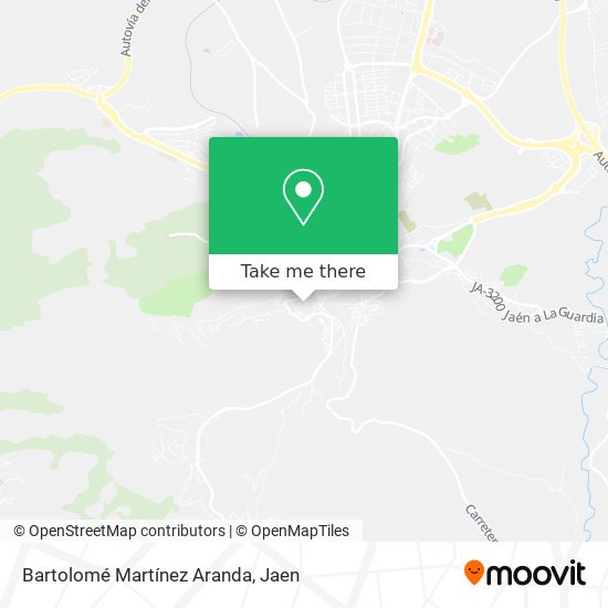 Bartolomé Martínez Aranda map