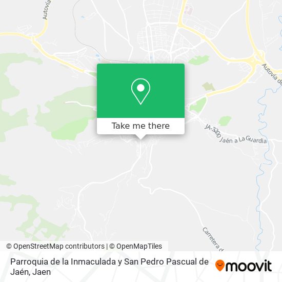 Parroquia de la Inmaculada y San Pedro Pascual de Jaén map
