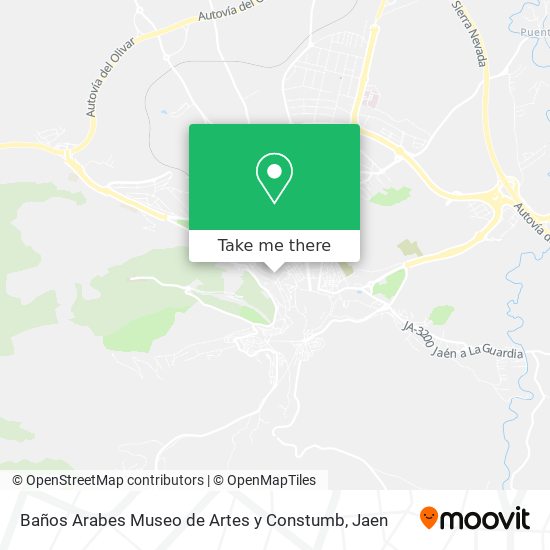 Baños Arabes Museo de Artes y Constumb map