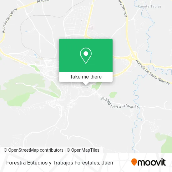 Forestra Estudios y Trabajos Forestales map