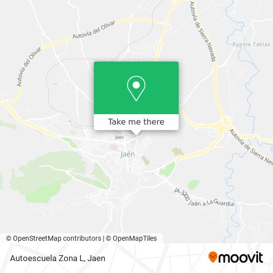 Autoescuela Zona L map