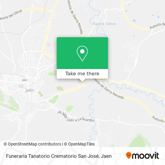 Funeraria Tanatorio Crematorio San José map