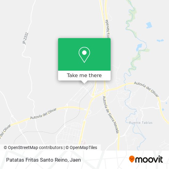 Patatas Fritas Santo Reino map