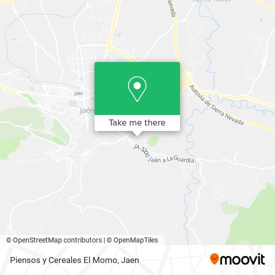 Piensos y Cereales El Momo map