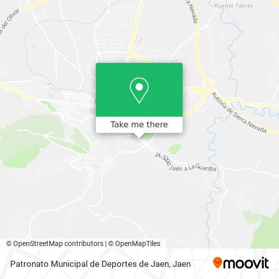 Patronato Municipal de Deportes de Jaen map