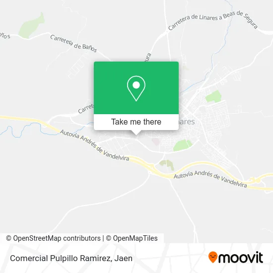 Comercial Pulpillo Ramirez map