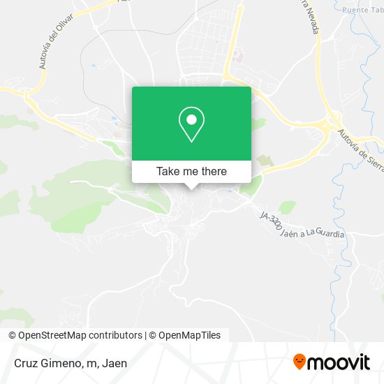 Cruz Gimeno, m map