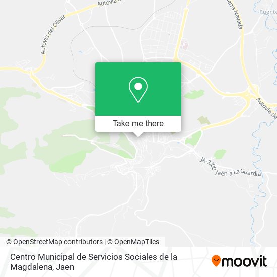 mapa Centro Municipal de Servicios Sociales de la Magdalena