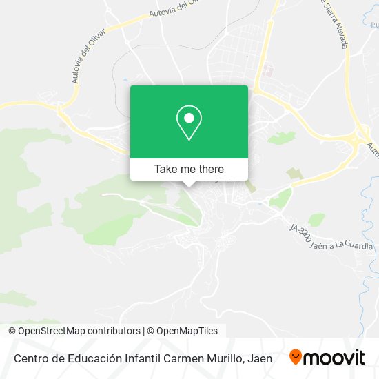 mapa Centro de Educación Infantil Carmen Murillo