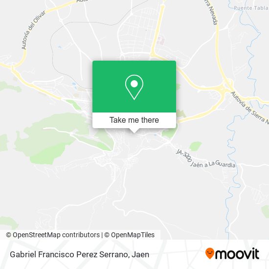 Gabriel Francisco Perez Serrano map