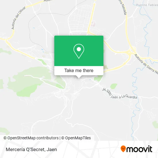 Mercería Q'Secret map