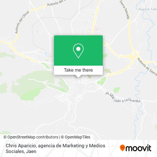 Chris Aparicio, agencia de Marketing y Medios Sociales map