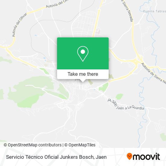 Servicio Técnico Oficial Junkers Bosch map