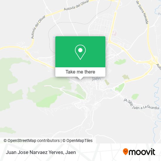 Juan Jose Narvaez Yerves map