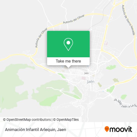 mapa Animación Infantil Arlequin