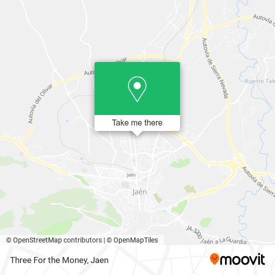 Three For the Money map