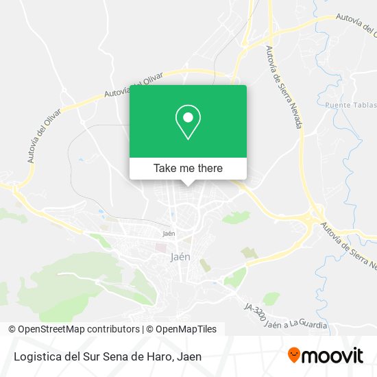 Logistica del Sur Sena de Haro map