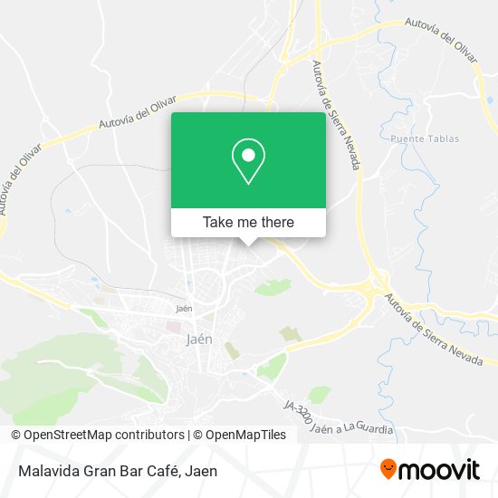 Malavida Gran Bar Café map