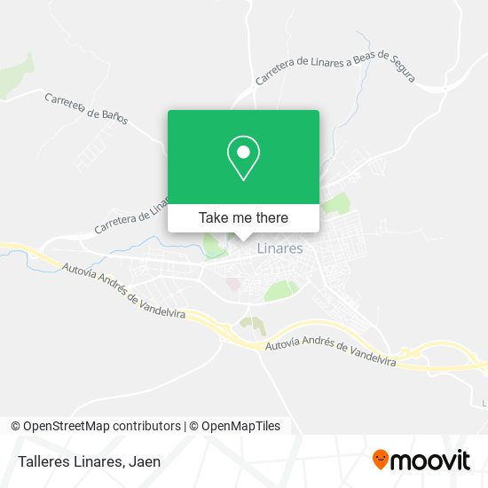 Talleres Linares map