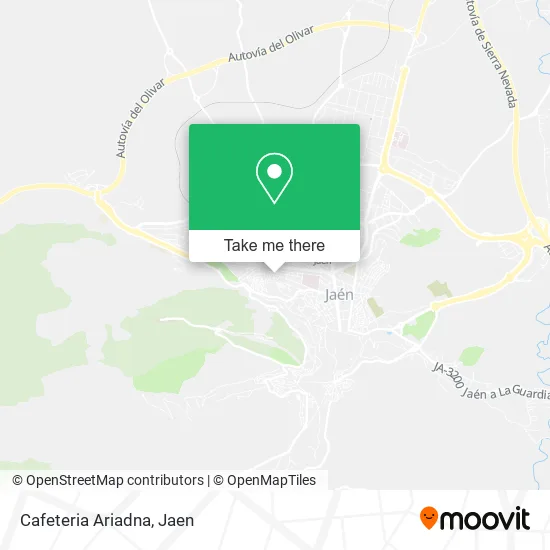Cafeteria Ariadna map