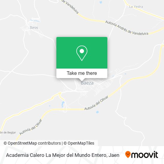 Academia Calero La Mejor del Mundo Entero map