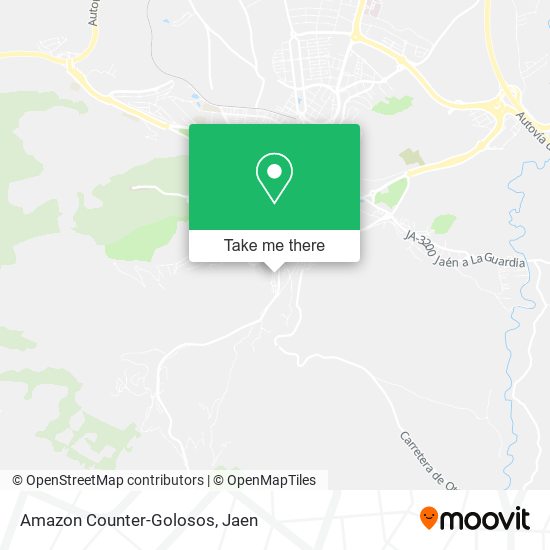 mapa Amazon Counter-Golosos