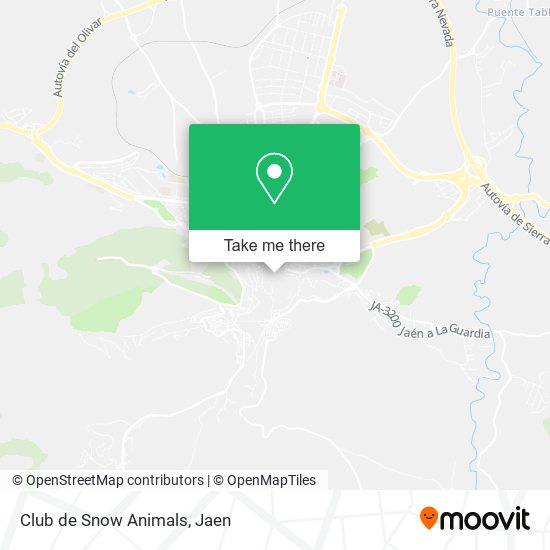 mapa Club de Snow Animals