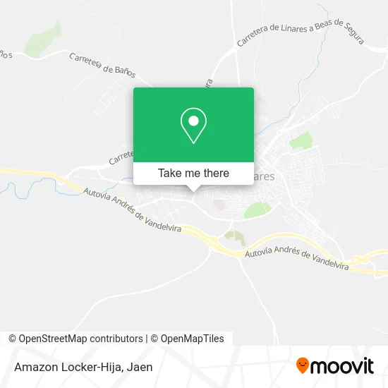Amazon Locker-Hija map