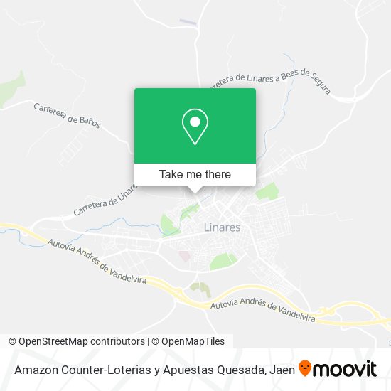 mapa Amazon Counter-Loterias y Apuestas Quesada