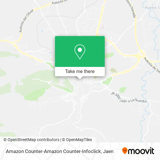 Amazon Counter-Amazon Counter-Infoclick map