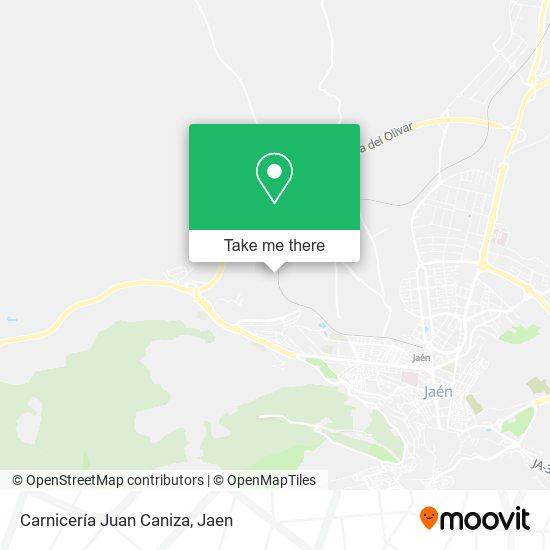 mapa Carnicería Juan Caniza