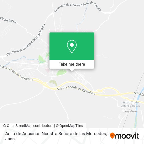 Asilo de Ancianos Nuestra Señora de las Mercedes map