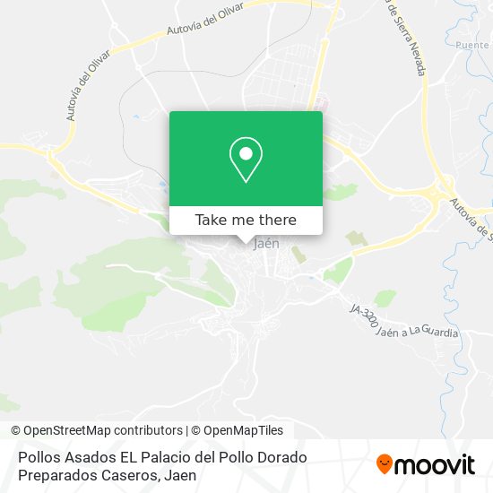 mapa Pollos Asados EL Palacio del Pollo Dorado Preparados Caseros