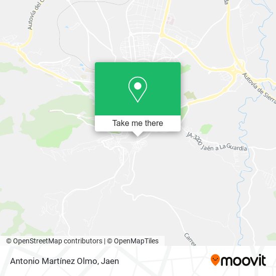 Antonio Martínez Olmo map