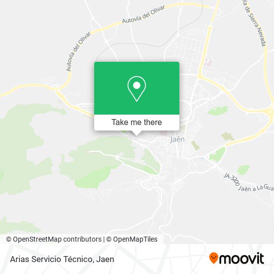 Arias Servicio Técnico map