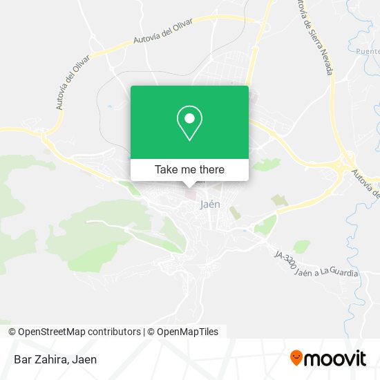 Bar Zahira map