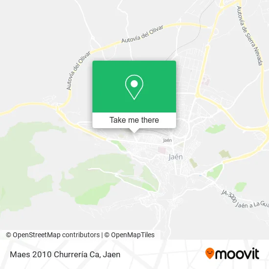 Maes 2010 Churrería Ca map