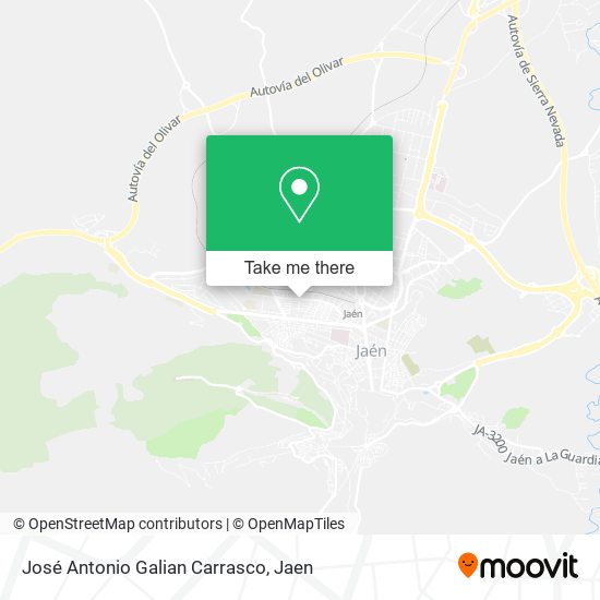 José Antonio Galian Carrasco map