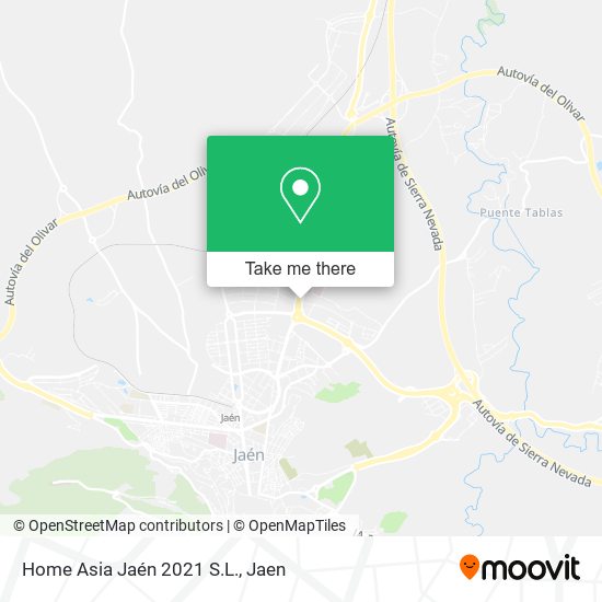 Home Asia Jaén 2021 S.L. map