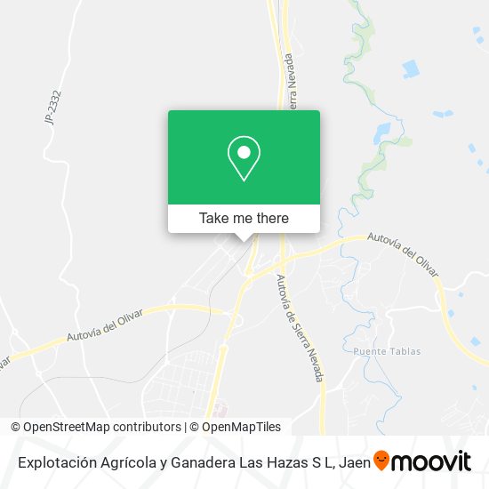 Explotación Agrícola y Ganadera Las Hazas S L map