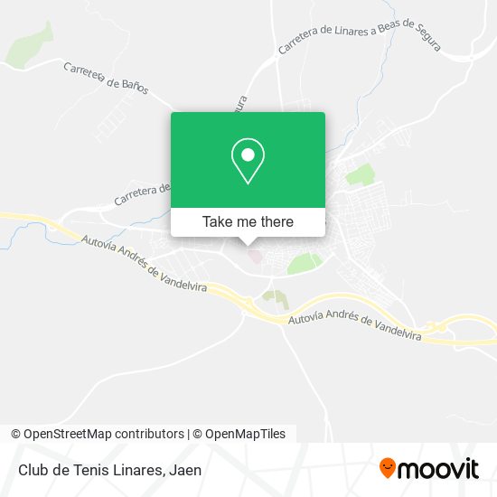 Club de Tenis Linares map