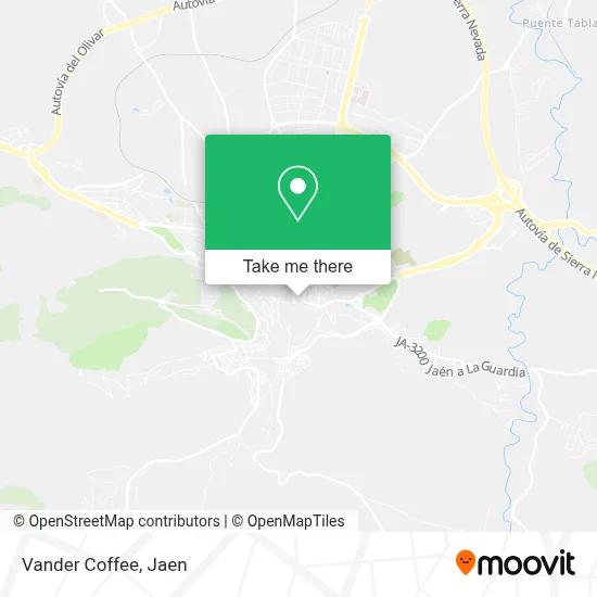 Vander Coffee map